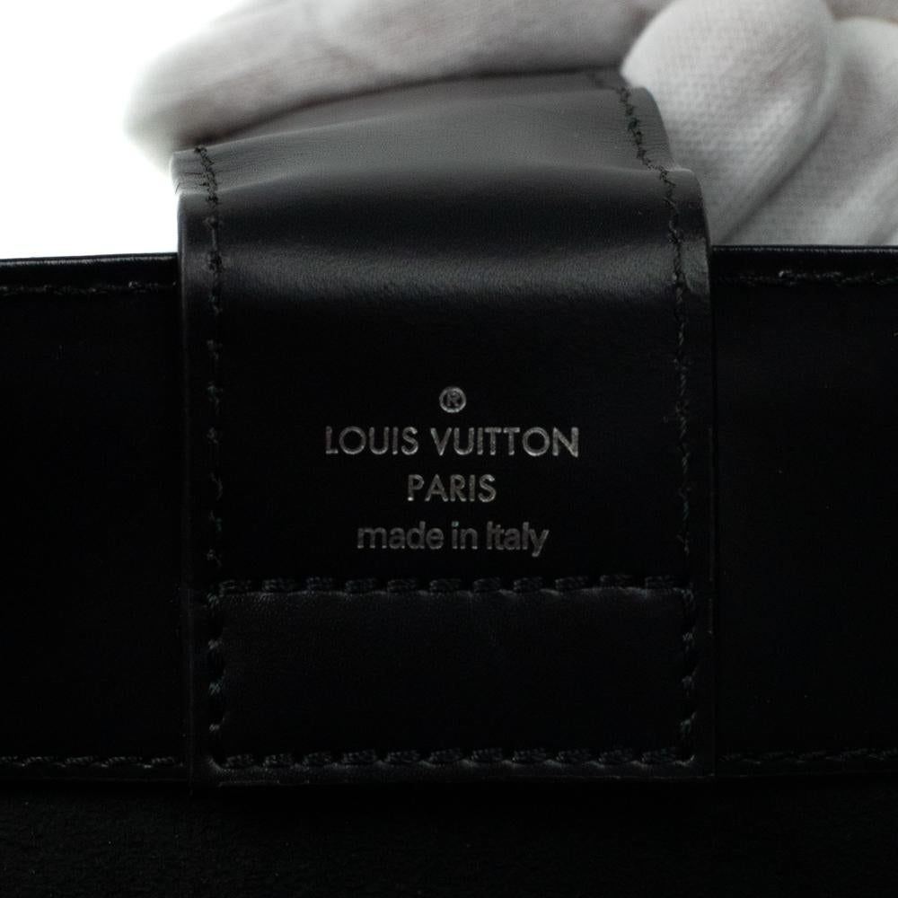 LOUIS VUITTON, Kleber Shoulder bag in Black Leather 2