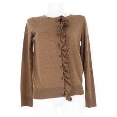 Louis Vuitton Knit Cardigan in Brown