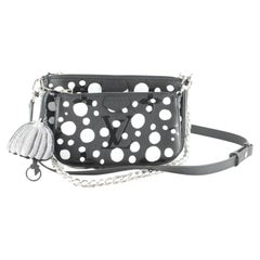 Empreinte Multi Pochette von Louis Vuitton, Kusama Dots, schwarzes Monogramm, 2LK0307