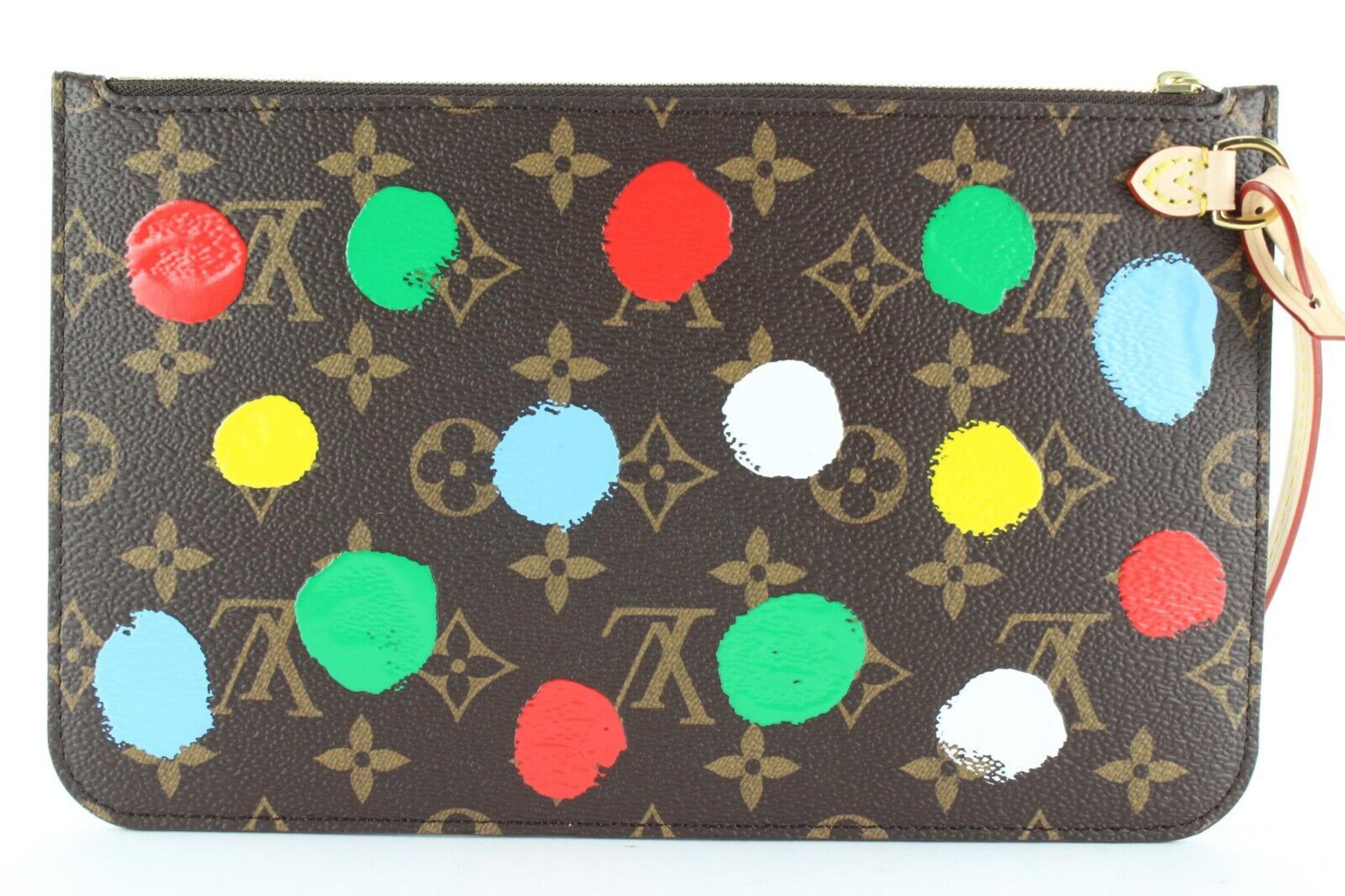 Louis Vuitton Kusama Monogram Dots Neverfull MM Tote 4LV0123 2