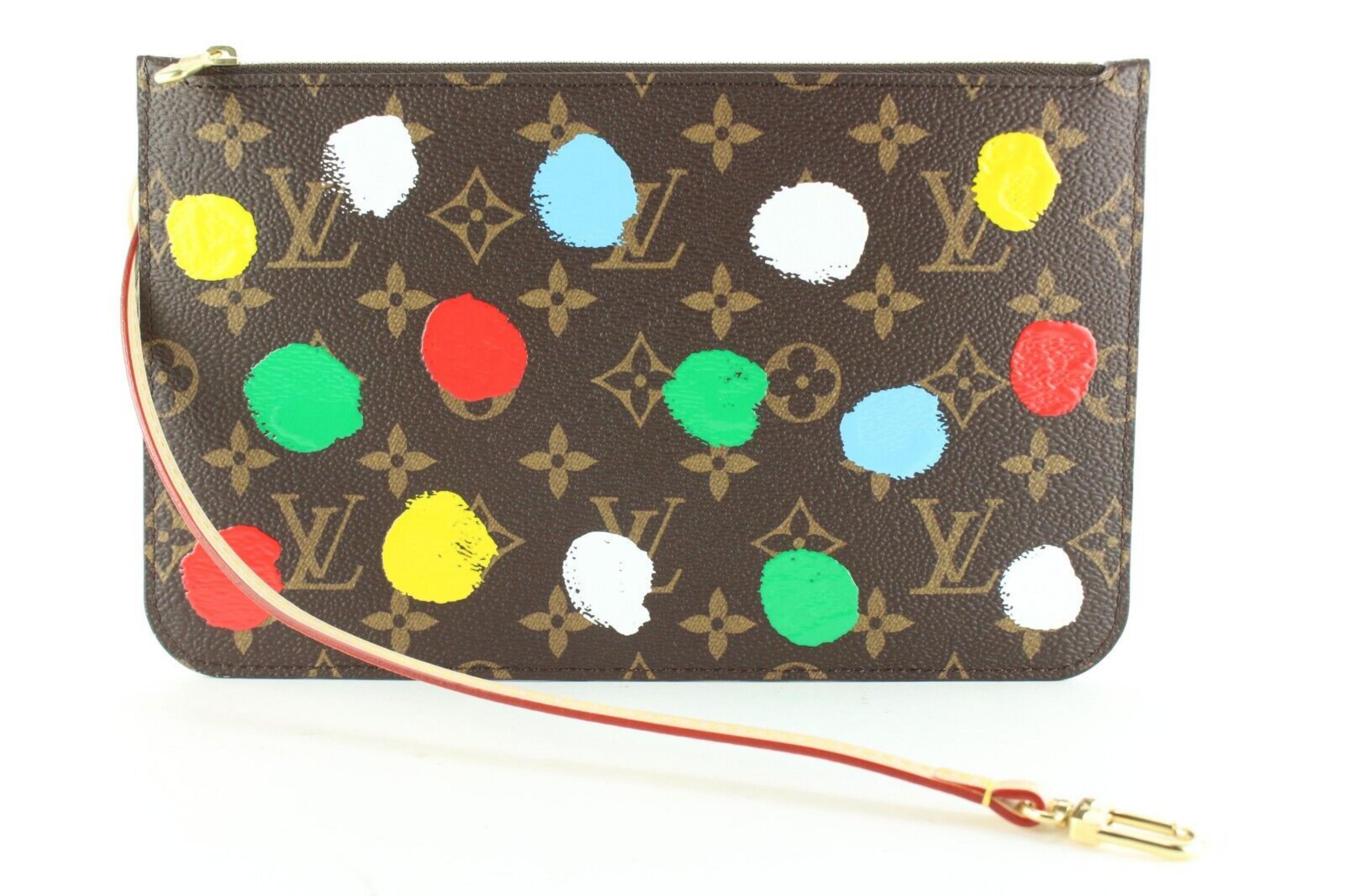 Louis Vuitton Kusama Monogram Dots Neverfull MM Tote 4LV0123 3