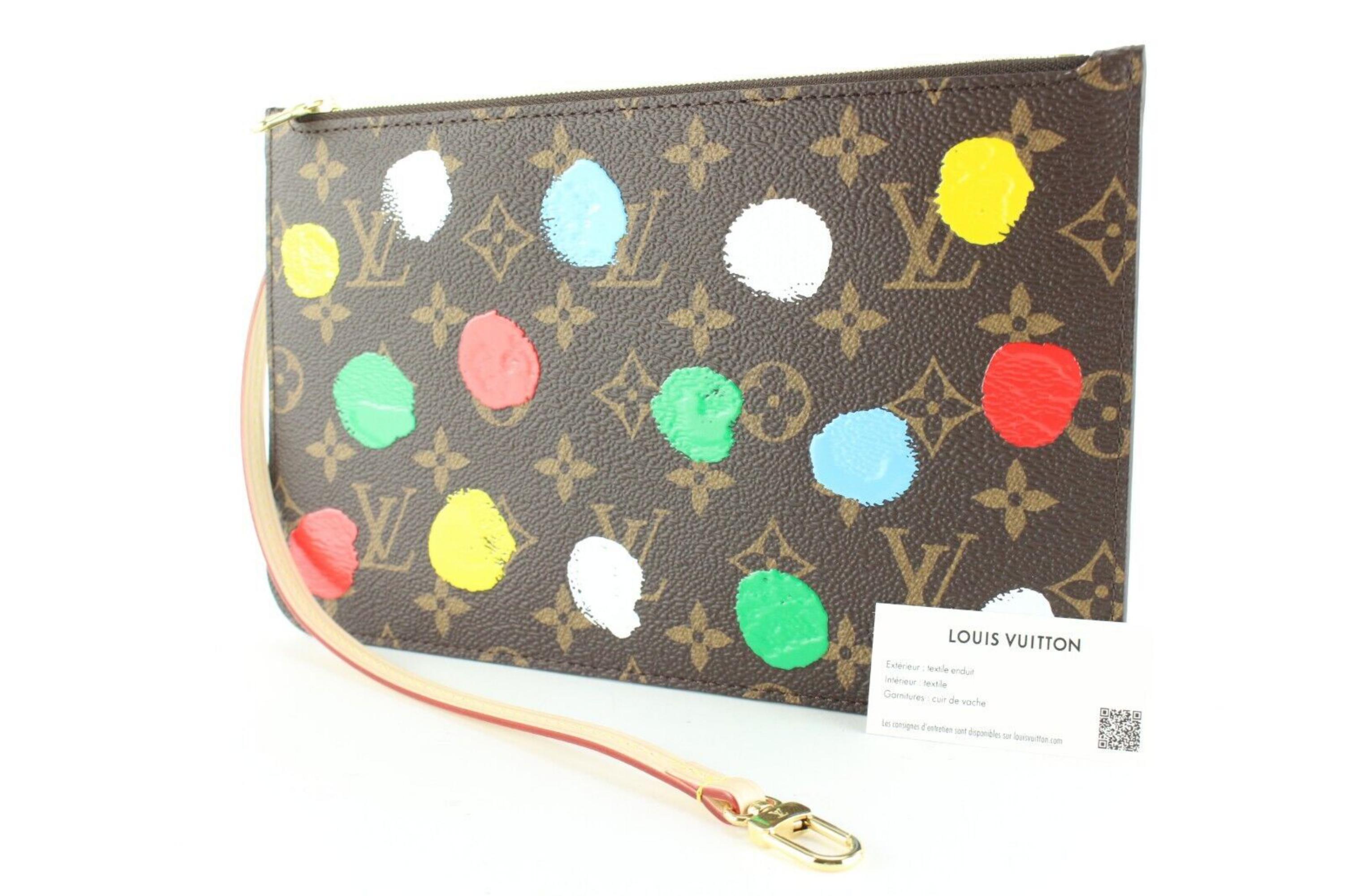 Louis Vuitton Kusama Monogram Dots Neverfull MM Tote 4LV0123 4