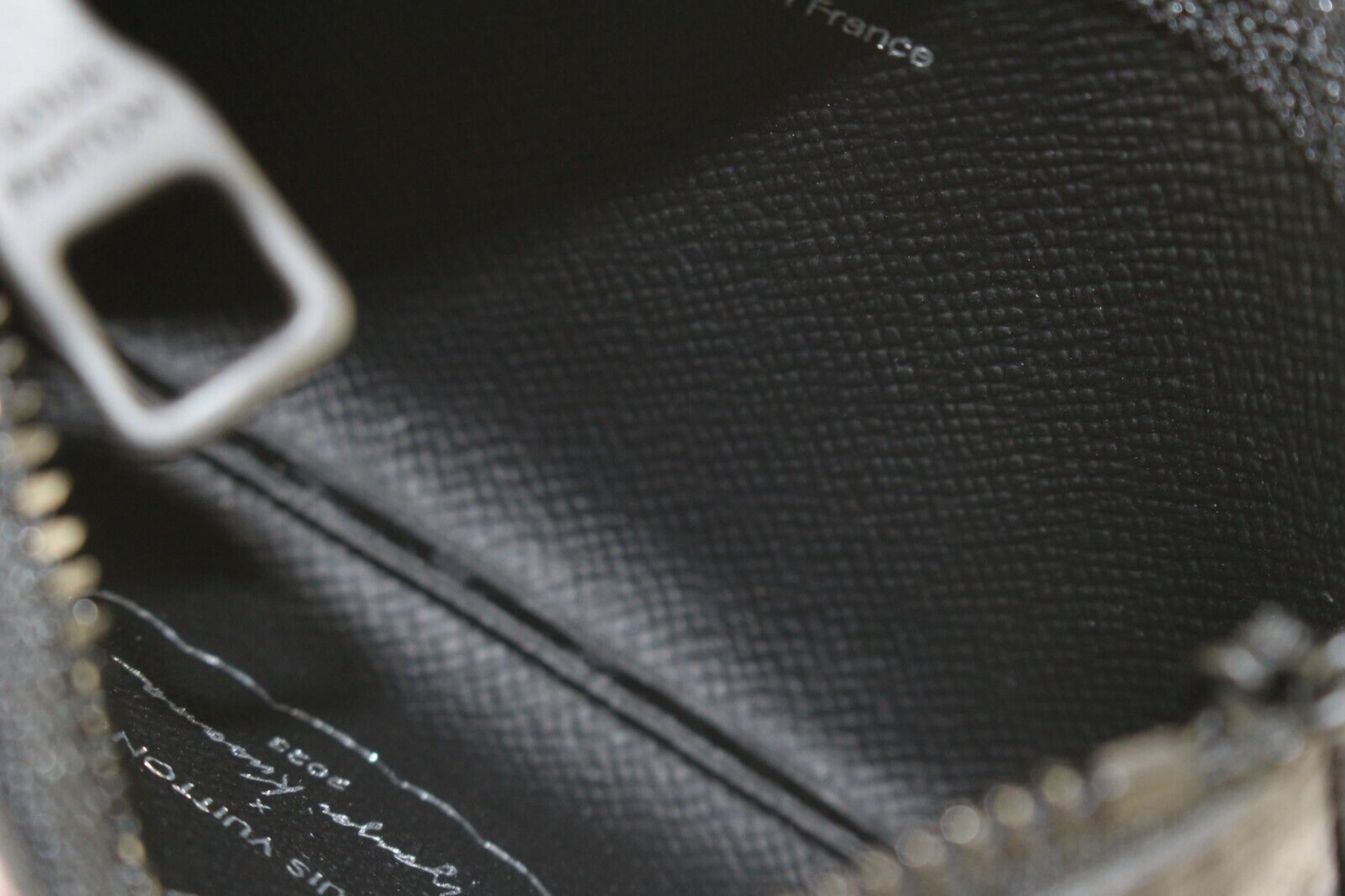 Louis Vuitton Kusama Monogram Eclipse Key Pouch Pochette Cles 1LK0125 4