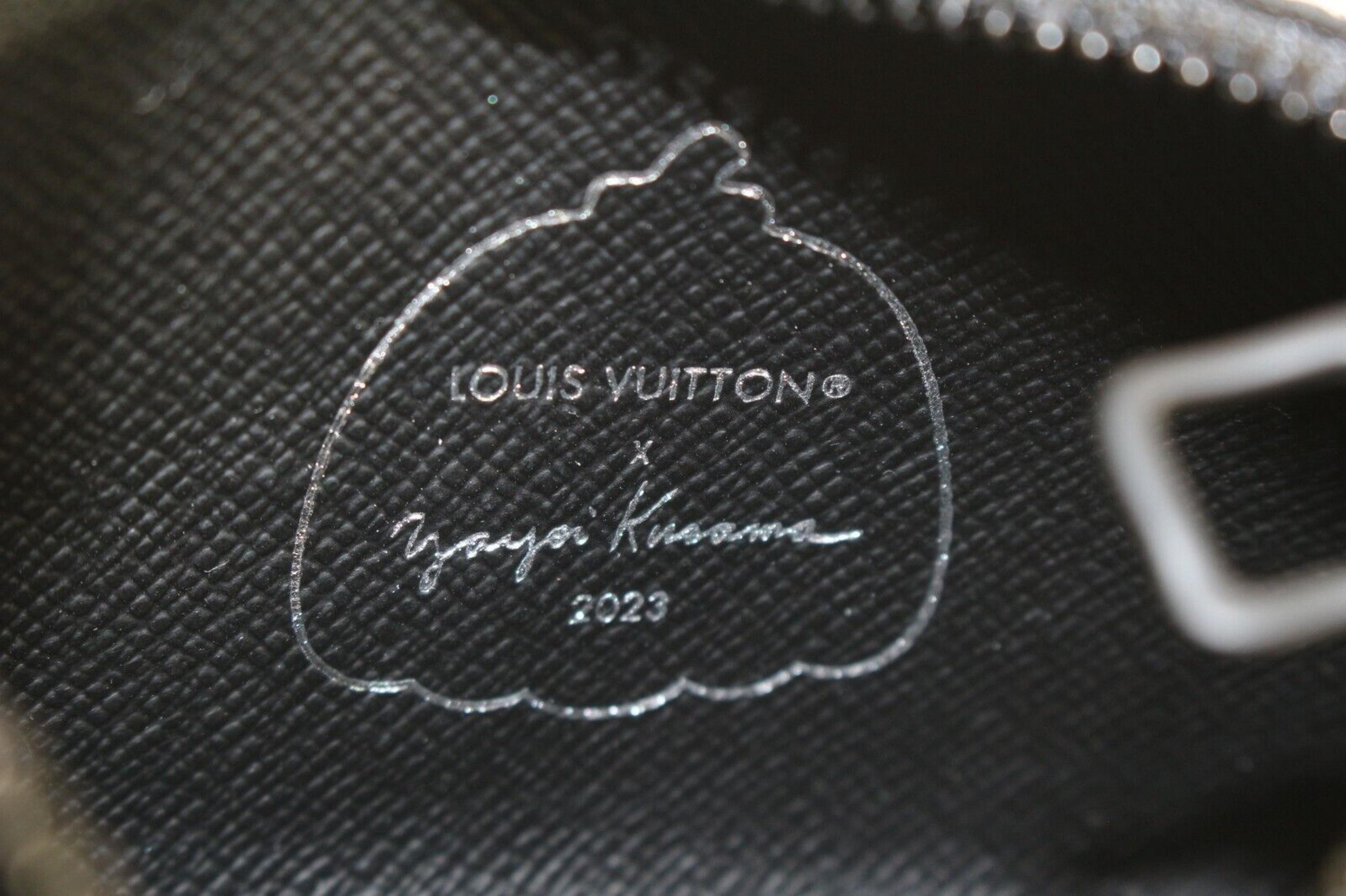 Louis Vuitton Kusama Monogram Eclipse Key Pouch Pochette Cles 1LK0125 1