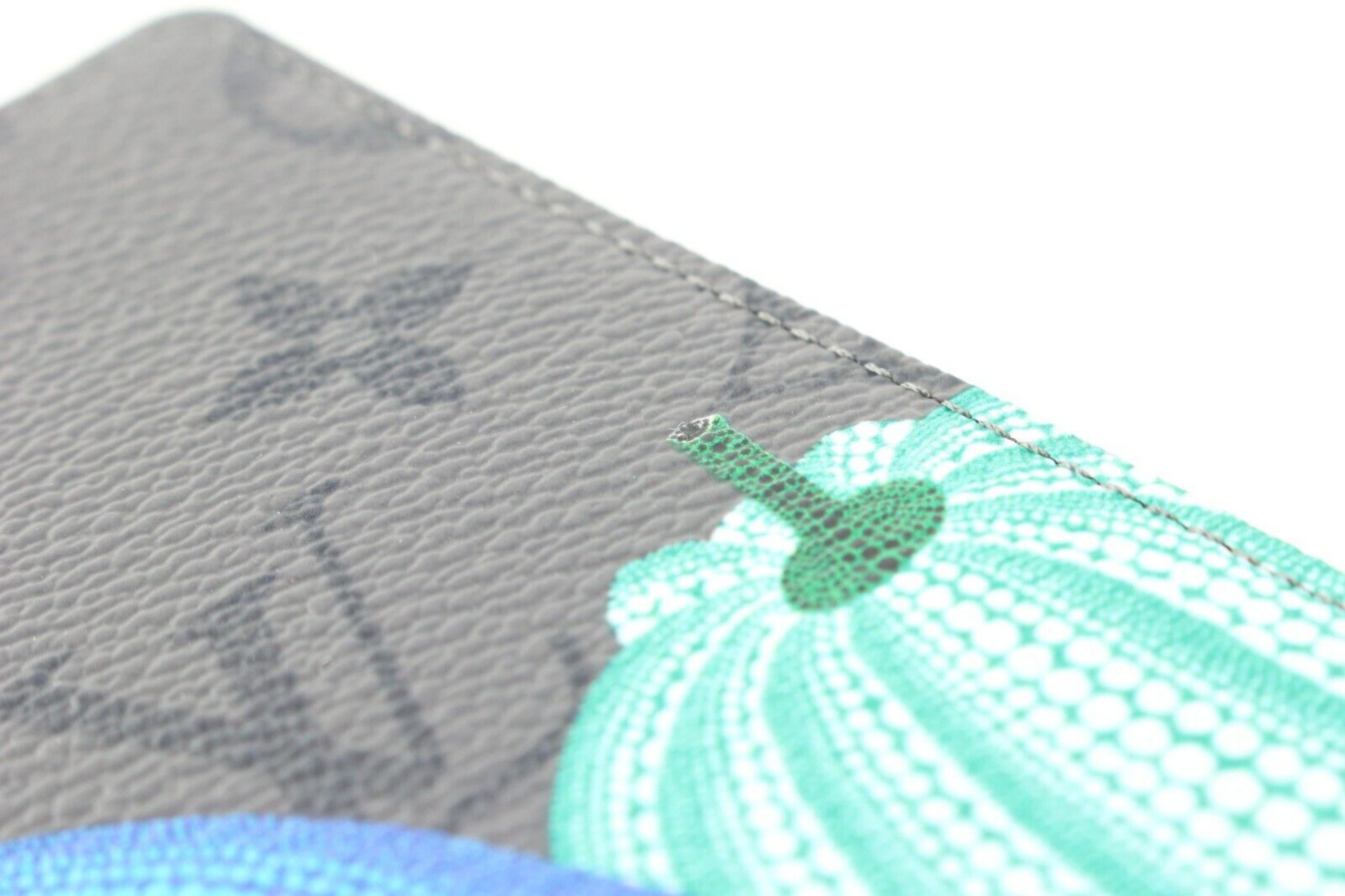 Louis Vuitton Kusama Monogram Eclipse Reverse Pocket Organizer Wallet 4LV0501 1
