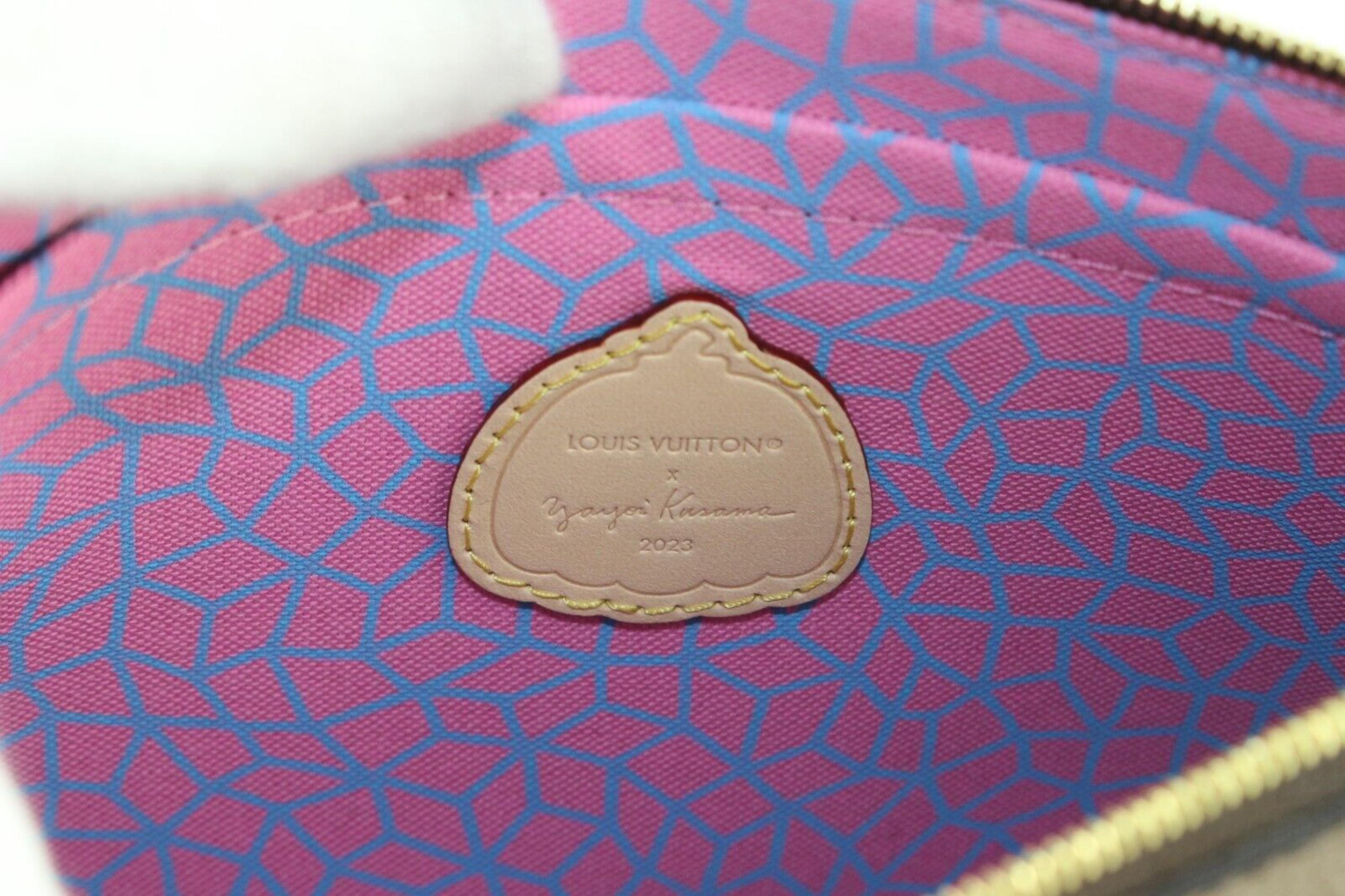 Louis Vuitton Kusama Pumpkins Monogram Neverfull Pochette MM 4LV424C 8