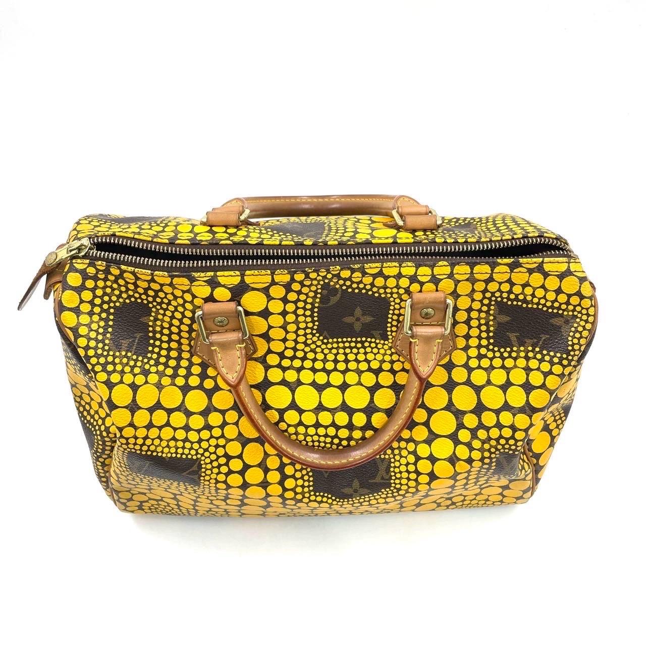 Bolso de asa superior Louis Vuitton Kusama Town Speedy 30 Amarillo 7