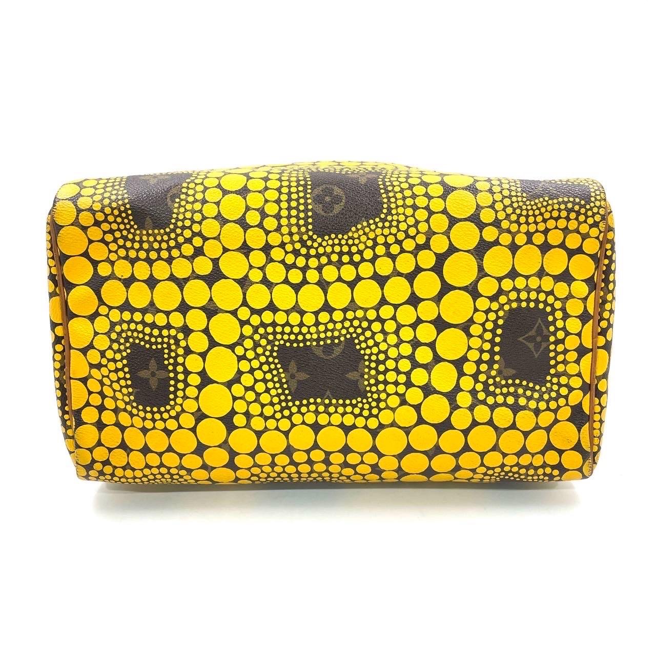 Bolso de asa superior Louis Vuitton Kusama Town Speedy 30 Amarillo 8