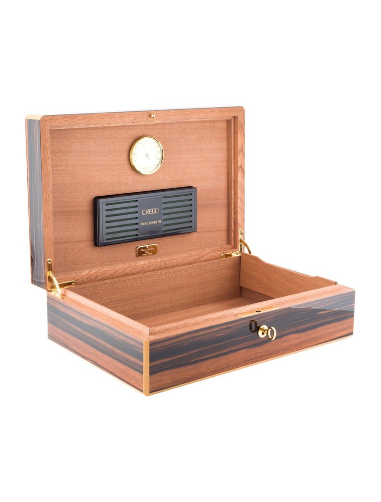 Louis Vuitton Lacquer Wood Desk Men&#39;s Cigar Cigarette Humidor Storage Case Box at 1stdibs