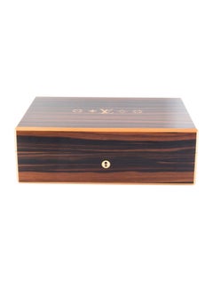 Louis Vuitton Lacquer Wood Desk Men's Cigar Cigarette Humidor Storage Case Box