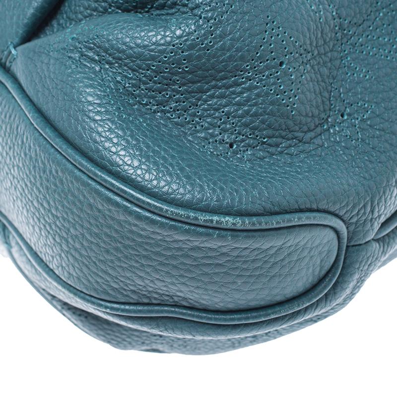 Louis Vuitton Lagon Monogram Mahina Leather Selene MM Bag 1