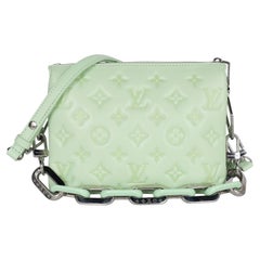 Louis Vuitton Lambskin Embossed Monogram Coussin BB Bag