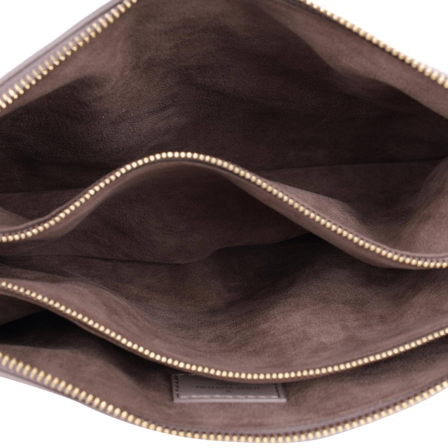 Louis Vuitton Lambskin Embossed Monogram Coussin PM Grey 7