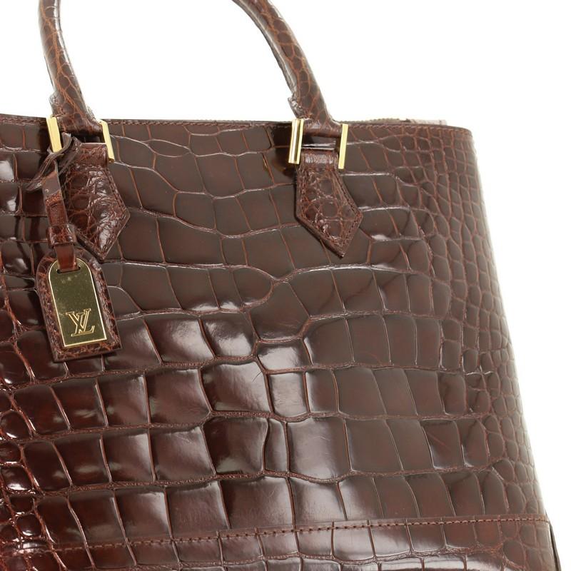 Louis Vuitton  Lancelot Handbag Alligator In Good Condition In NY, NY