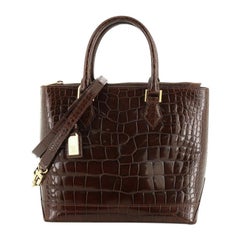 Boîte chapeau souple exotic leathers handbag Louis Vuitton Brown in Exotic  leathers - 24017161