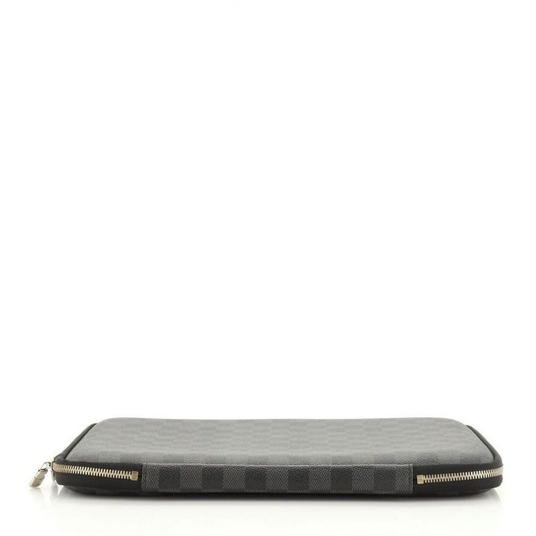 Louis Vuitton Laptop Sleeve Damier Graphite 13 at 1stdibs