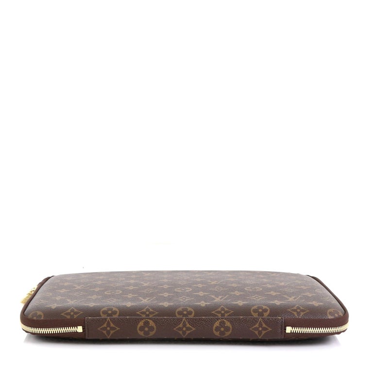 Louis Vuitton Laptop Sleeve Monogram Canvas 13 at 1stDibs