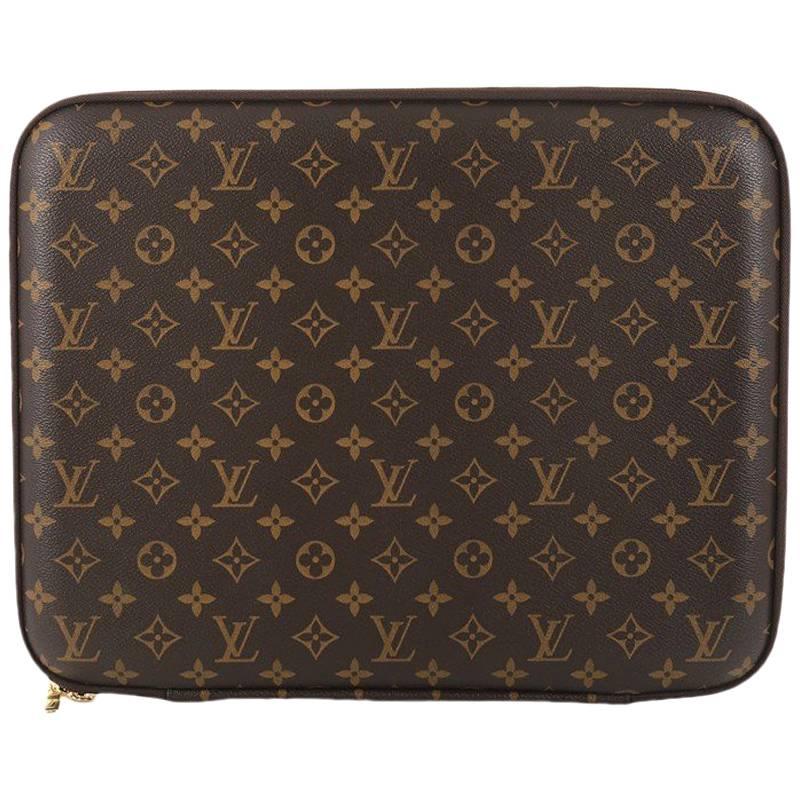 Louis Vuitton Laptop Sleeve Monogram Canvas 15