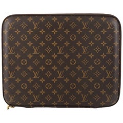 Louis Vuitton Laptop Sleeve Monogram Canvas 15
