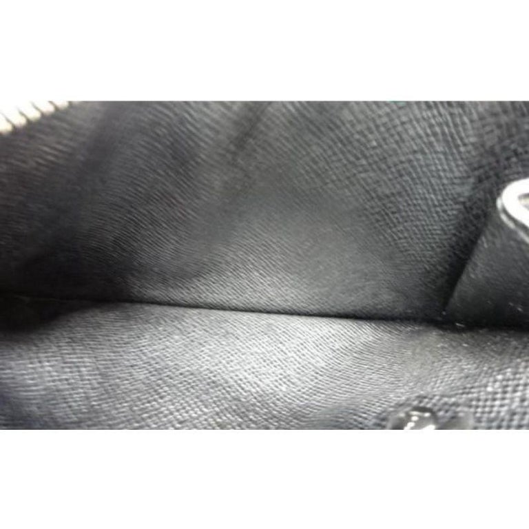 Louis Vuitton Black Epi Leather Noir Key Pouch Pochette Cles
