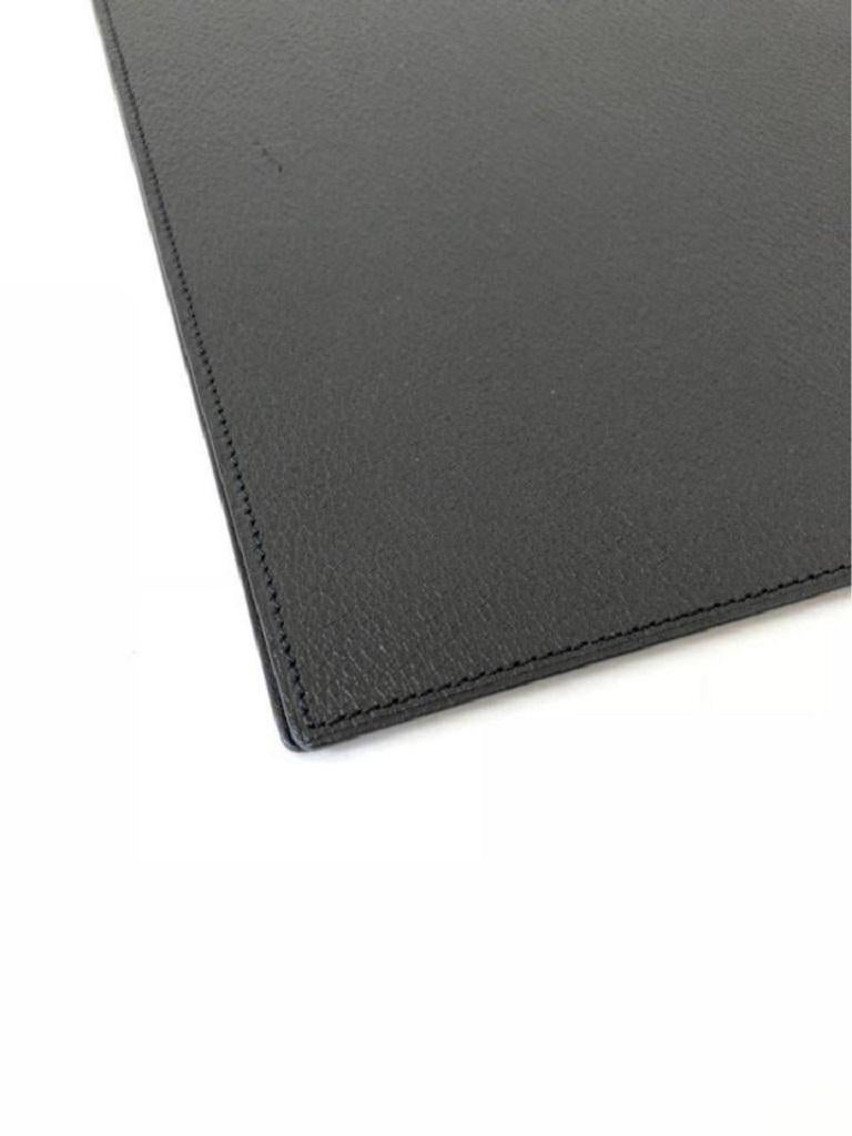 Großes schwarzes Leder-Damen-Handbuchdeckel von Louis Vuitton GM 858119 im Angebot 4
