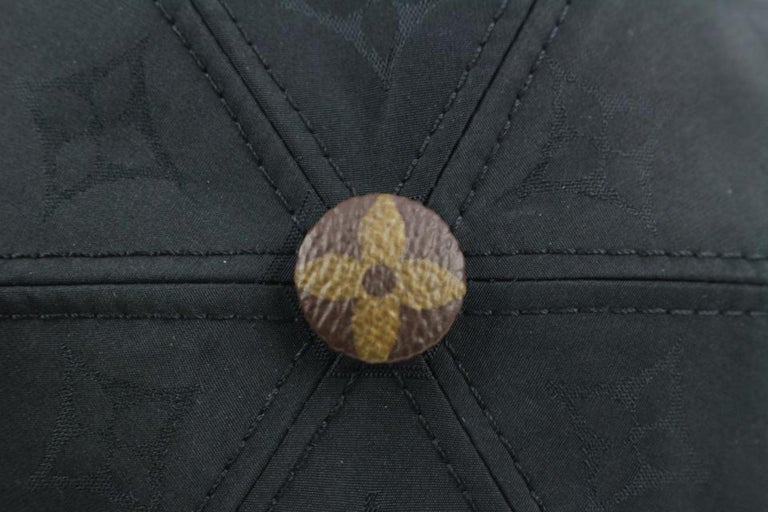 Louis Vuitton Large Black x Brown Monogram Cap Ou Pas Baseball Hat