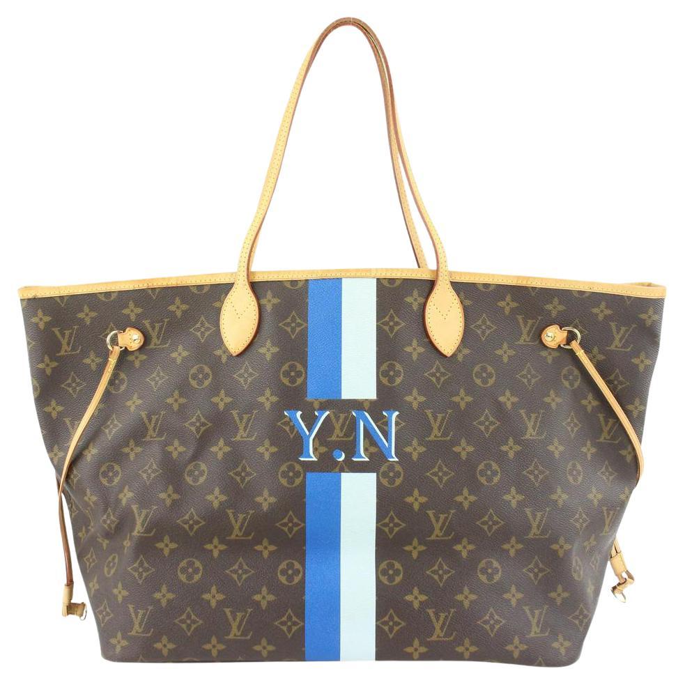 Personalized LV Neverfull MM Monogram  Louis vuitton handbags, Neverfull  mm monogram, Louis vuitton