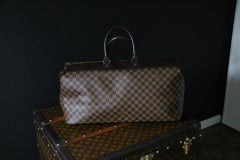 Louis Vuitton Large Damier Ebene Canvas Travel Bag, 60x28cm, Vintage