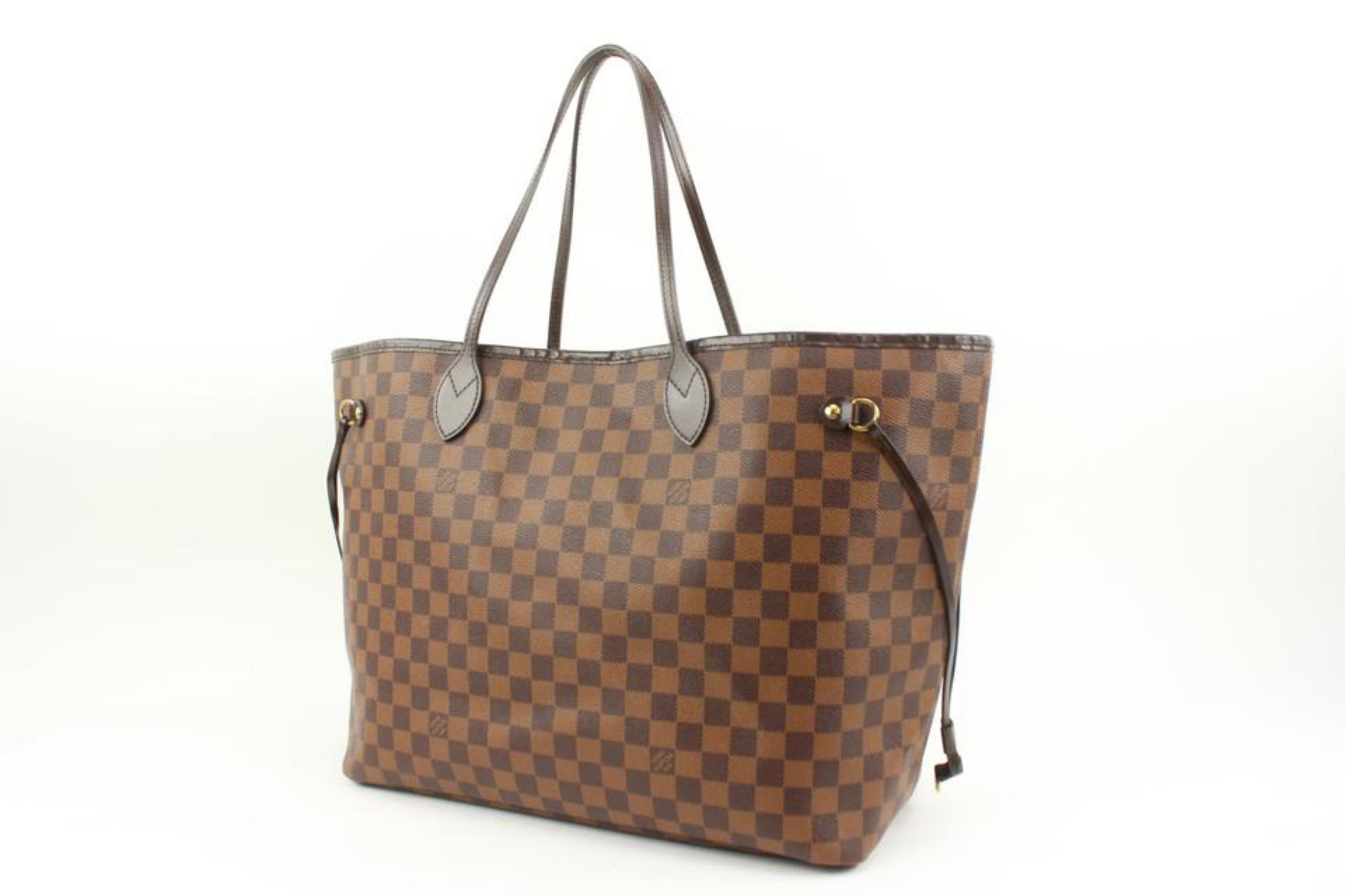 Louis Vuitton Large Damier Ebene Neverfull GM Tote Bag 26lv223s For Sale 4