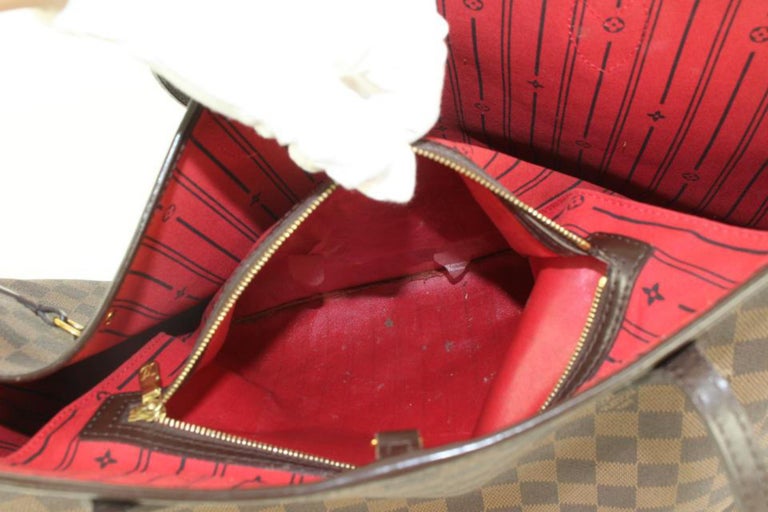 Louis Vuitton Large Damier Ebene Neverfull GM Tote bag 2LVL1223