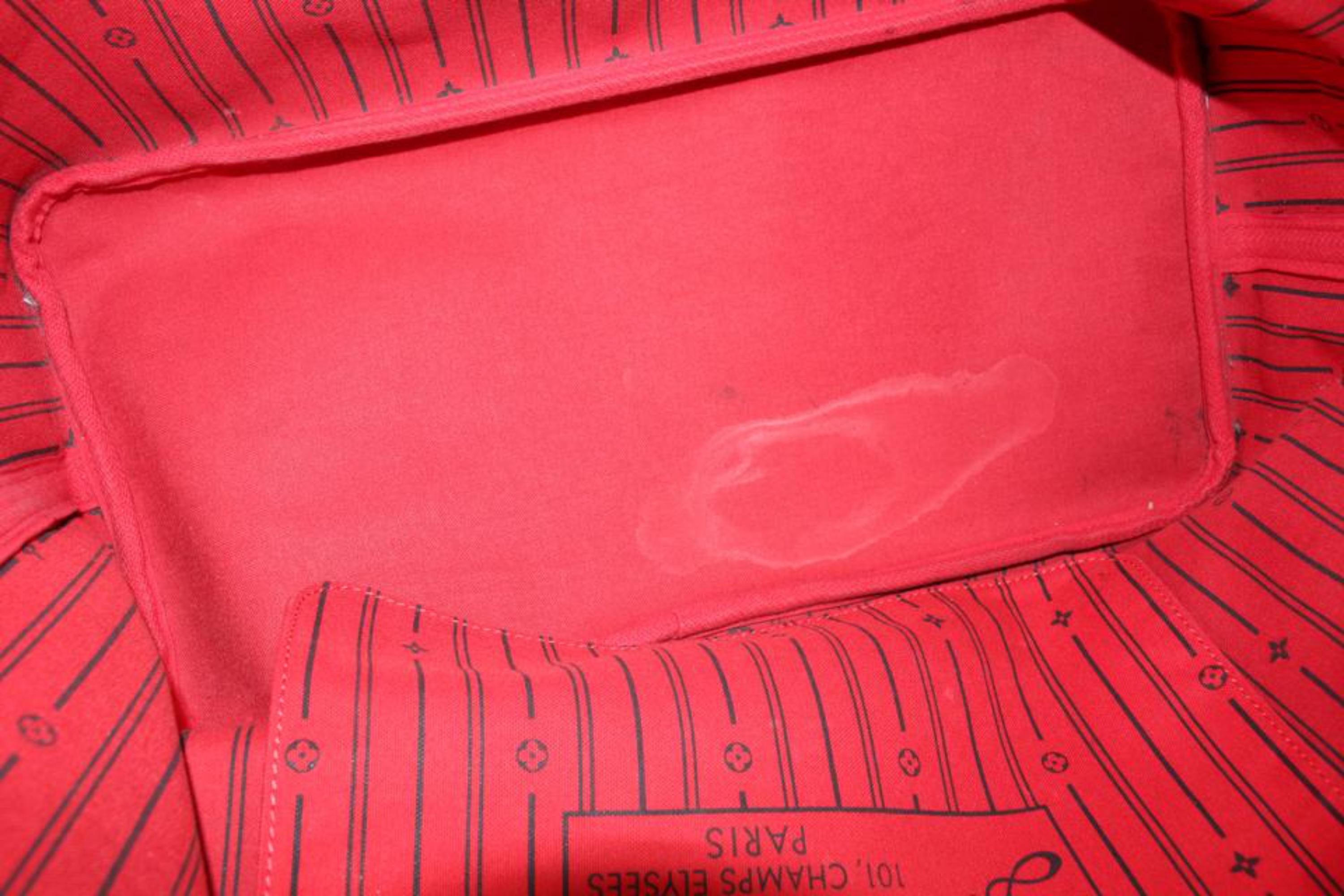Louis Vuitton - Grand sac fourre-tout Neverfull GM en damier ébène 6lv34s Bon état - En vente à Dix hills, NY