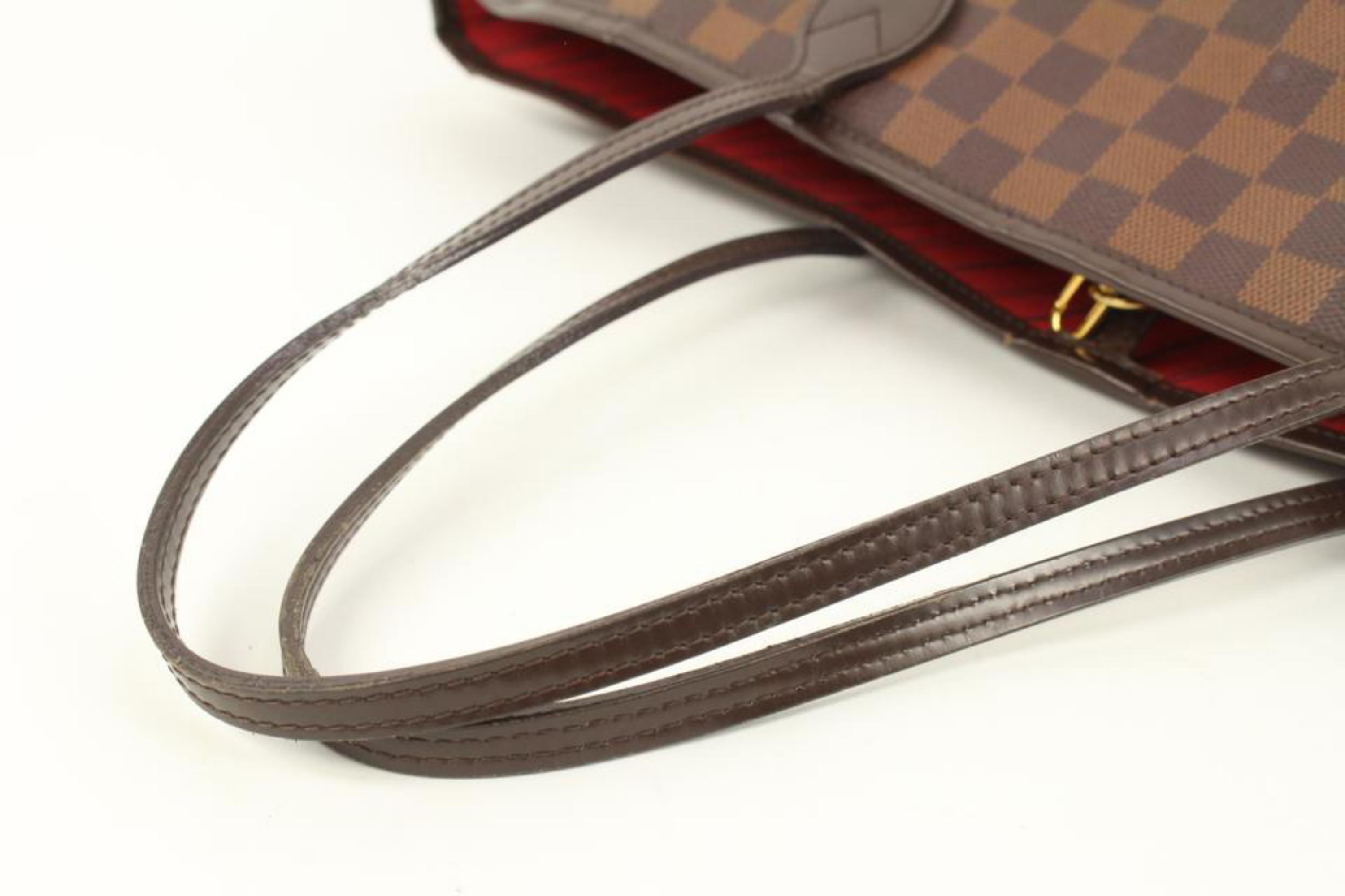 Louis Vuitton - Grand sac fourre-tout Neverfull GM en damier ébène 6lv34s en vente 1
