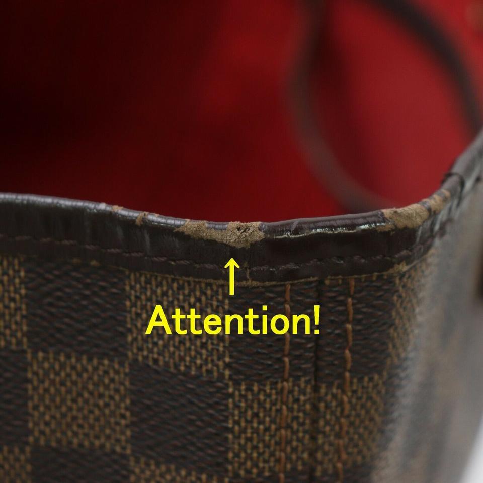 Louis Vuitton - Grand sac fourre-tout Neverfull GM en damier ébène 862442 en vente 7