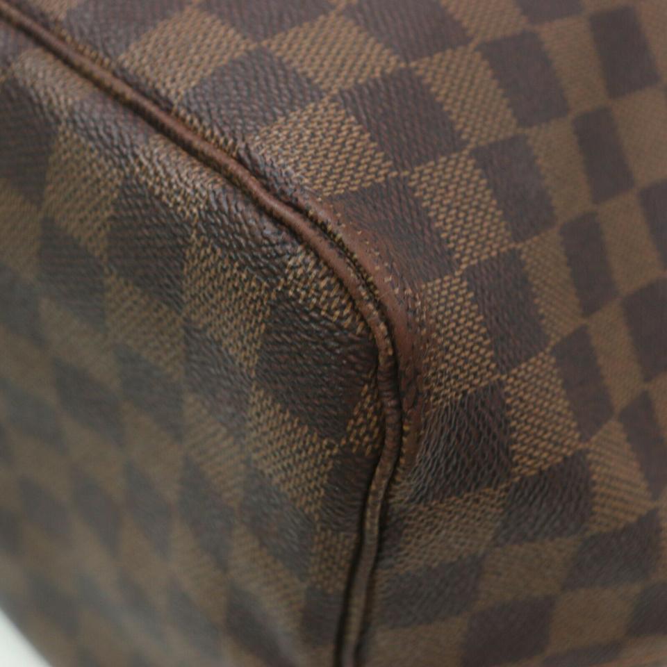 Women's Louis Vuitton Large Damier Ebene Neverfull GM Tote Bag 862442 For Sale