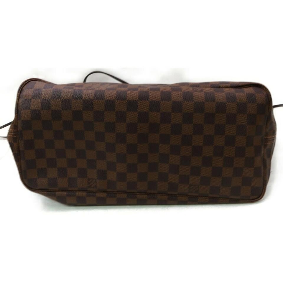 Brown Louis Vuitton Large Damier Ebene Neverfull GM Tote bag 862870 For Sale