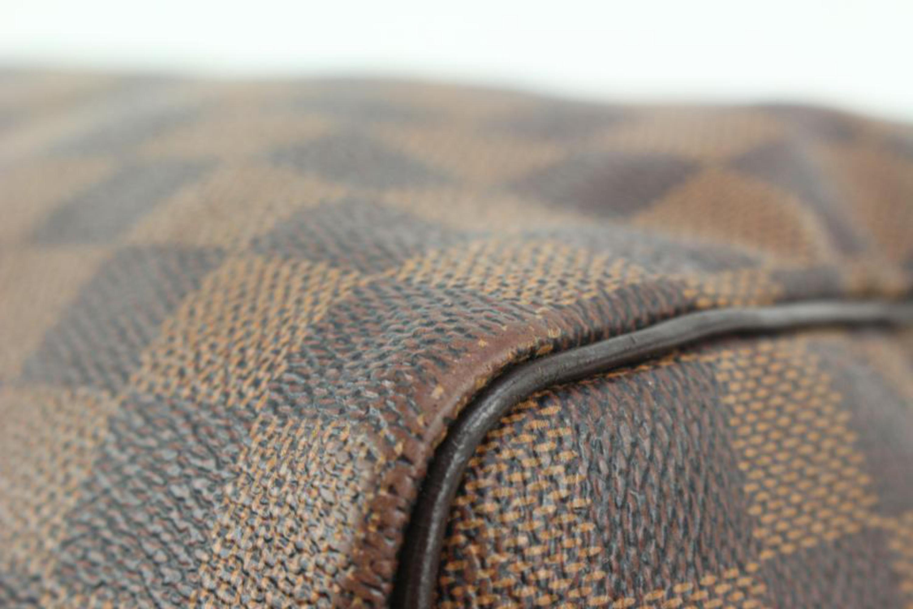 Louis Vuitton Large Damier Ebene Speedy 35 Boston Bag GM3lv34s 2