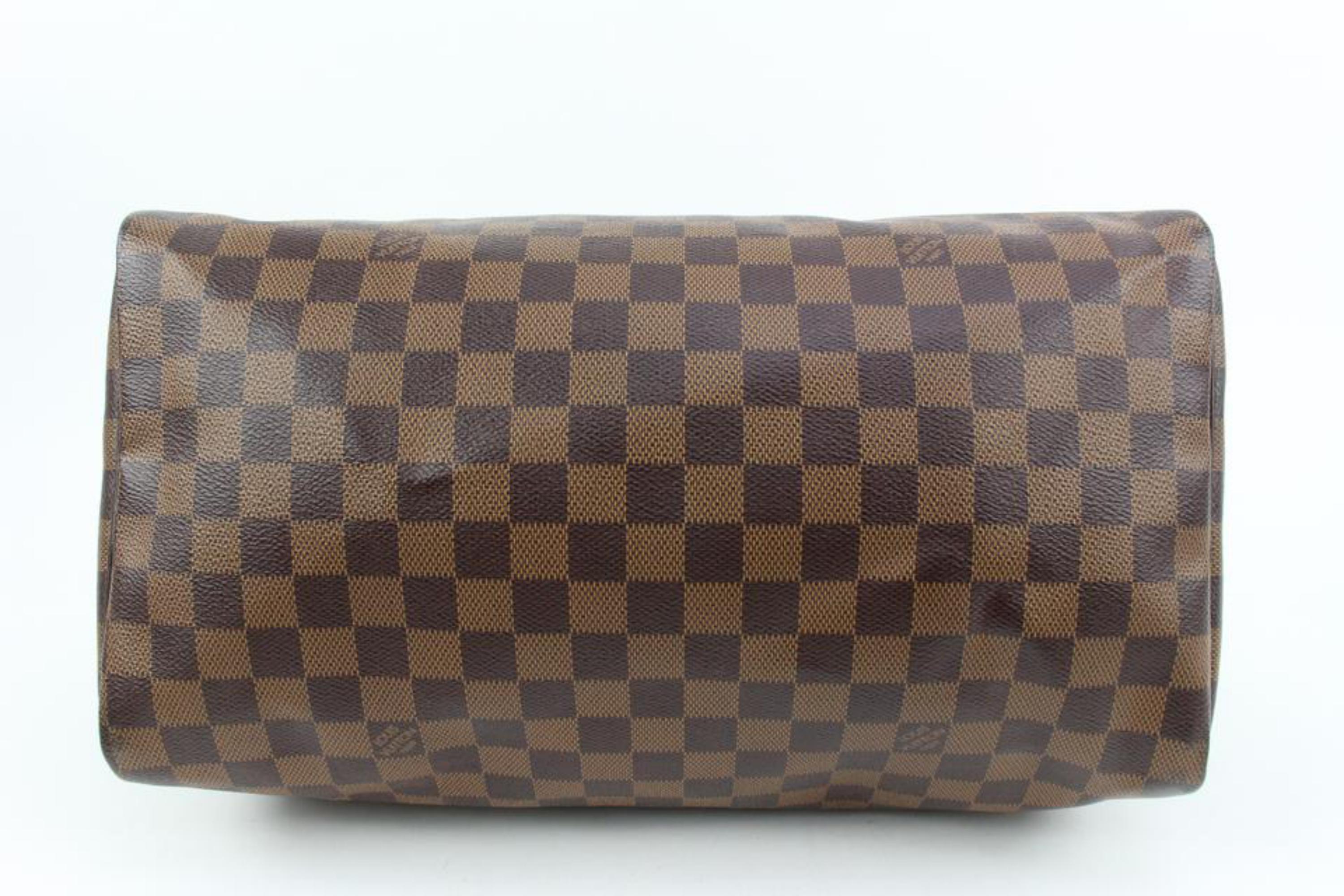 Louis Vuitton Large Damier Speedy 35 Boston Bag GM 64lv38s For Sale 3