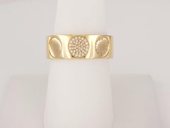 Louis Vuitton Gran Anillo Empreinte Diamante Oro