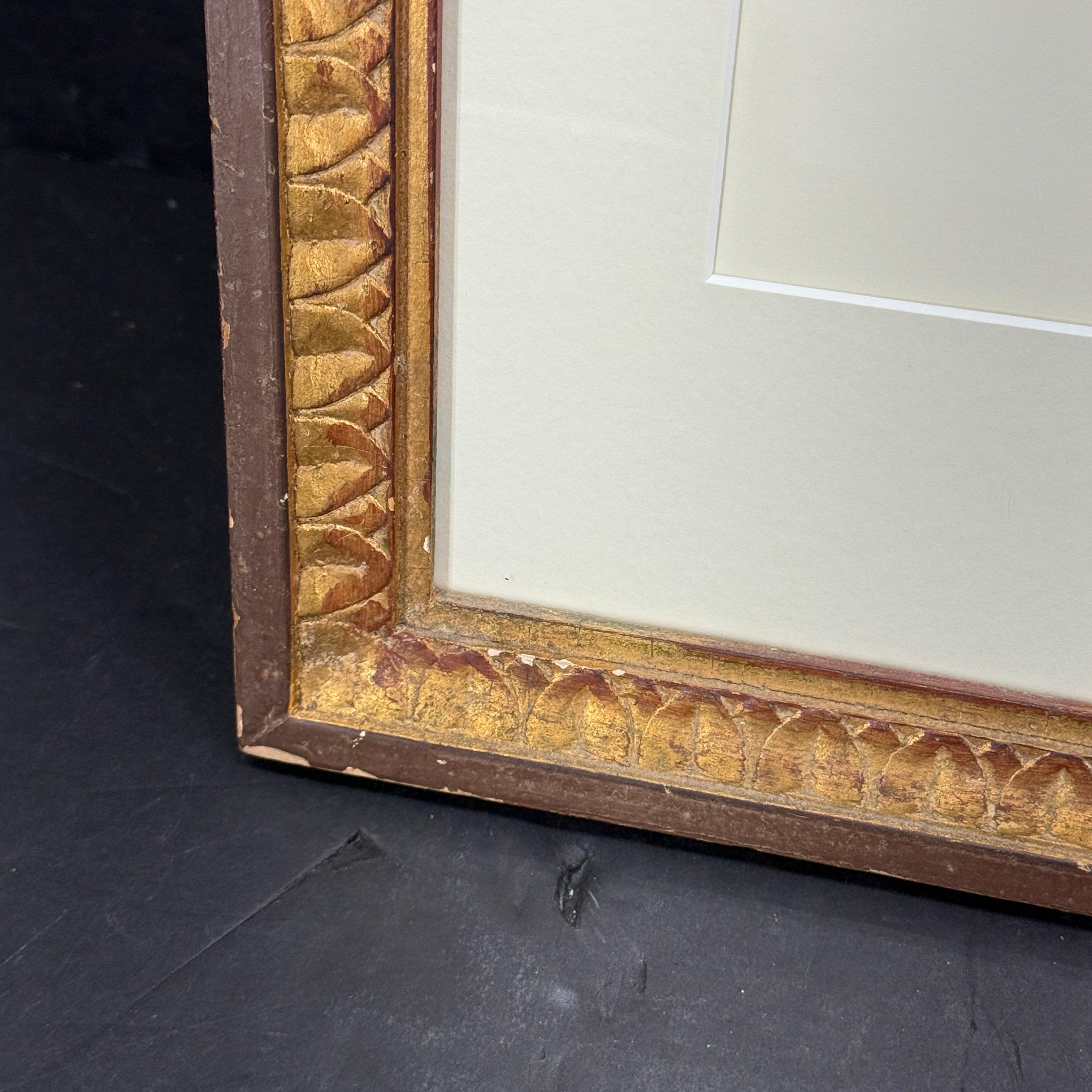 Louis Vuitton Large LV Suitcase Artwork Print in Gilt Frame in vendita 2