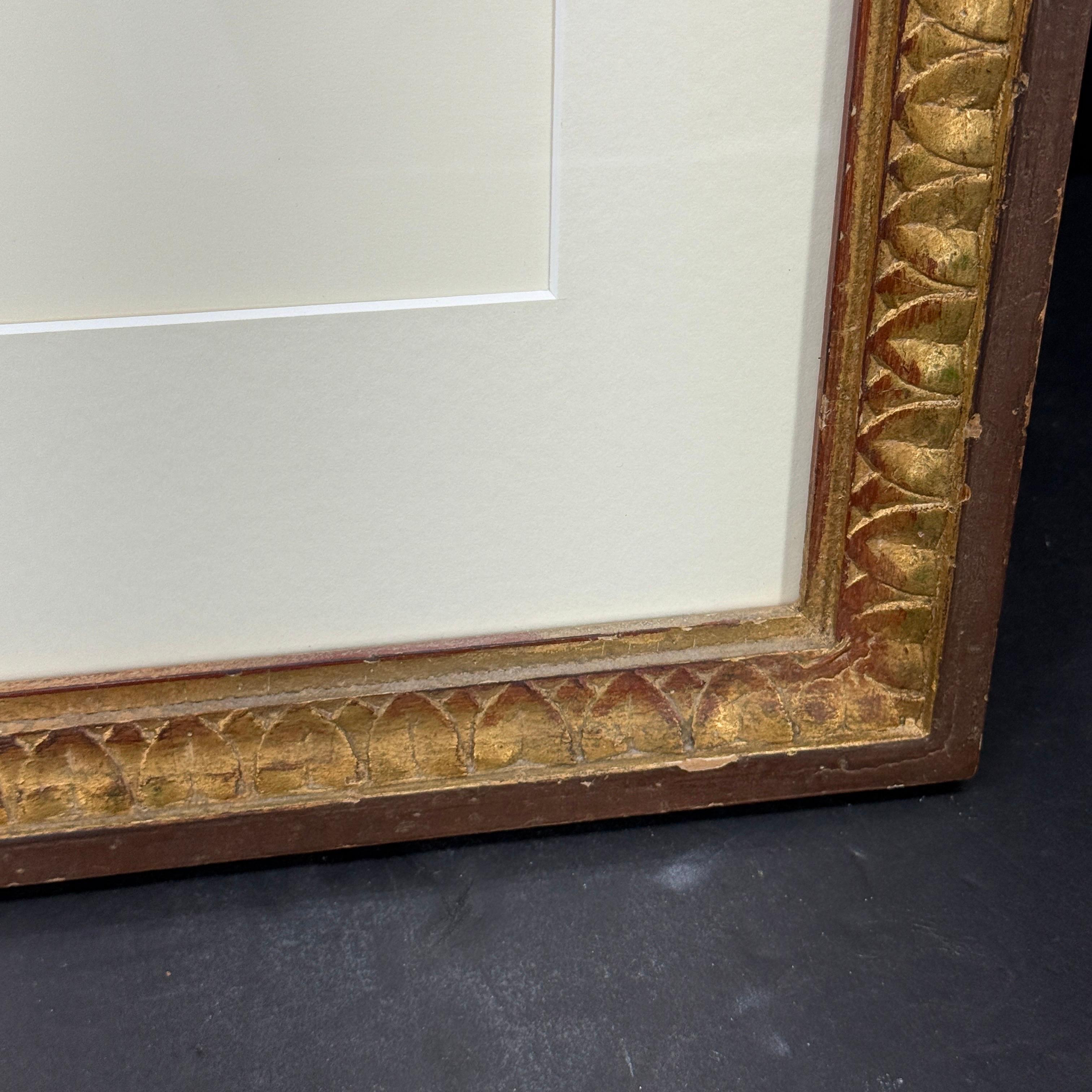 Louis Vuitton Large LV Suitcase Artwork Print in Gilt Frame in vendita 1