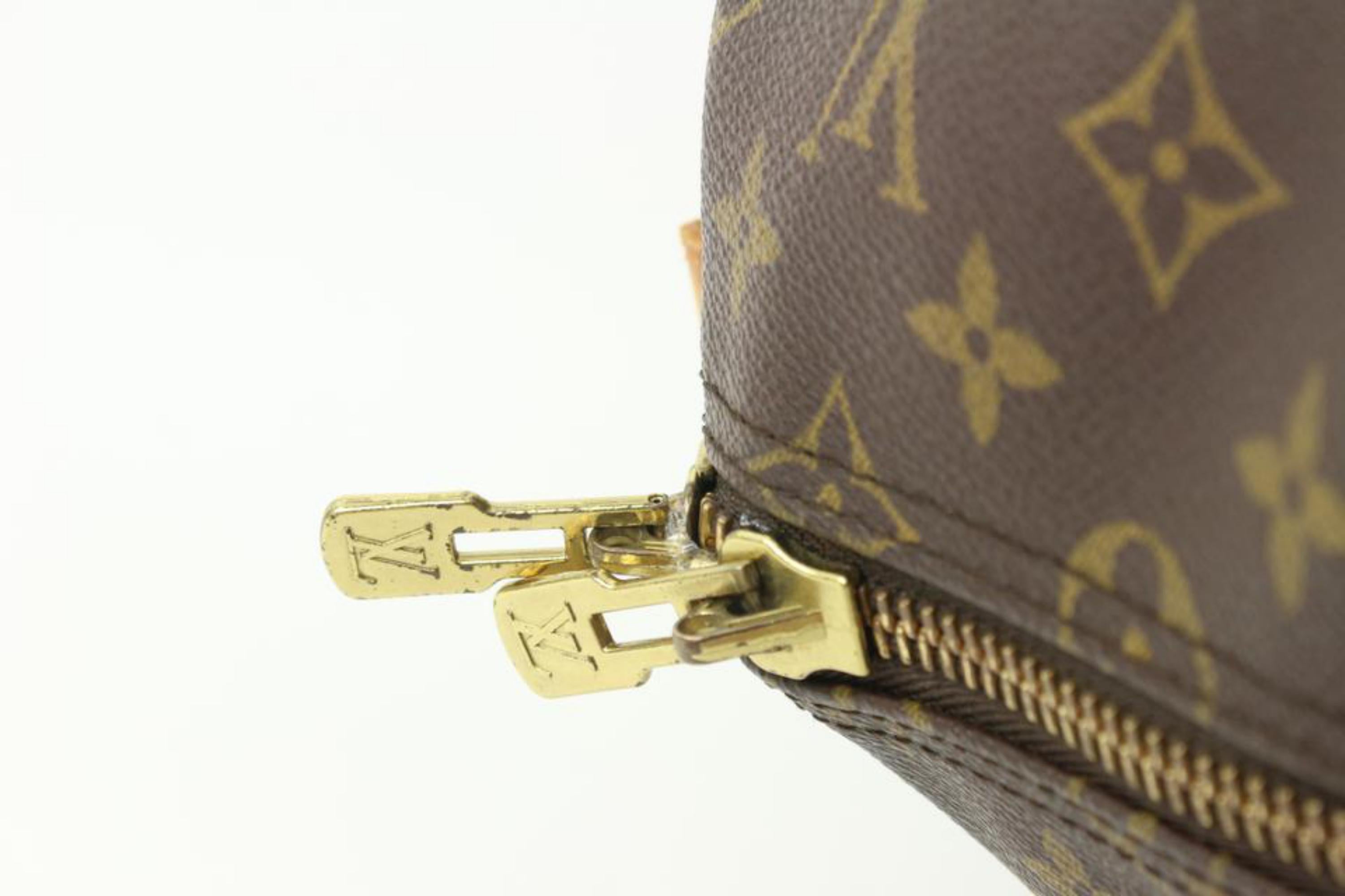 Louis Vuitton - Grand sac à main Keepall 55 Boston avec monogramme, 36lz420s en vente 5