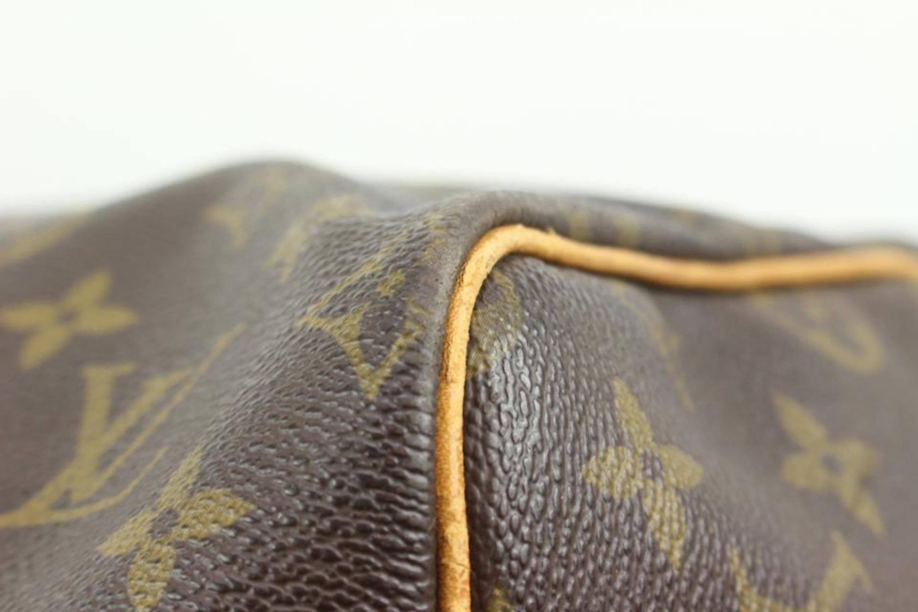 Louis Vuitton Large Monogram Keepall 55 Boston Duffle Bag 89lz418s 7