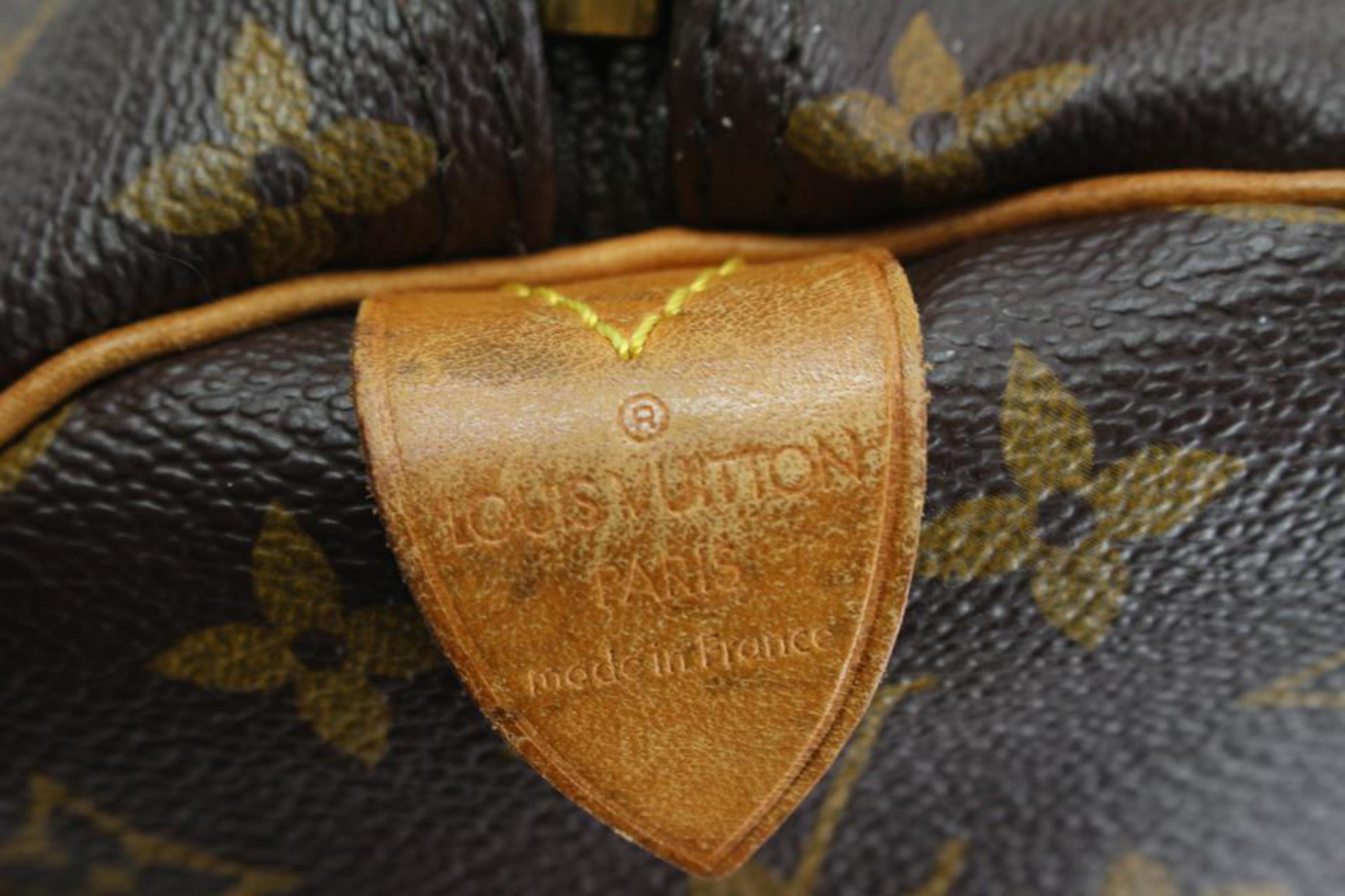 Women's Louis Vuitton Large Monogram Keepall 60 Boston Duffle Bag 5lz425s