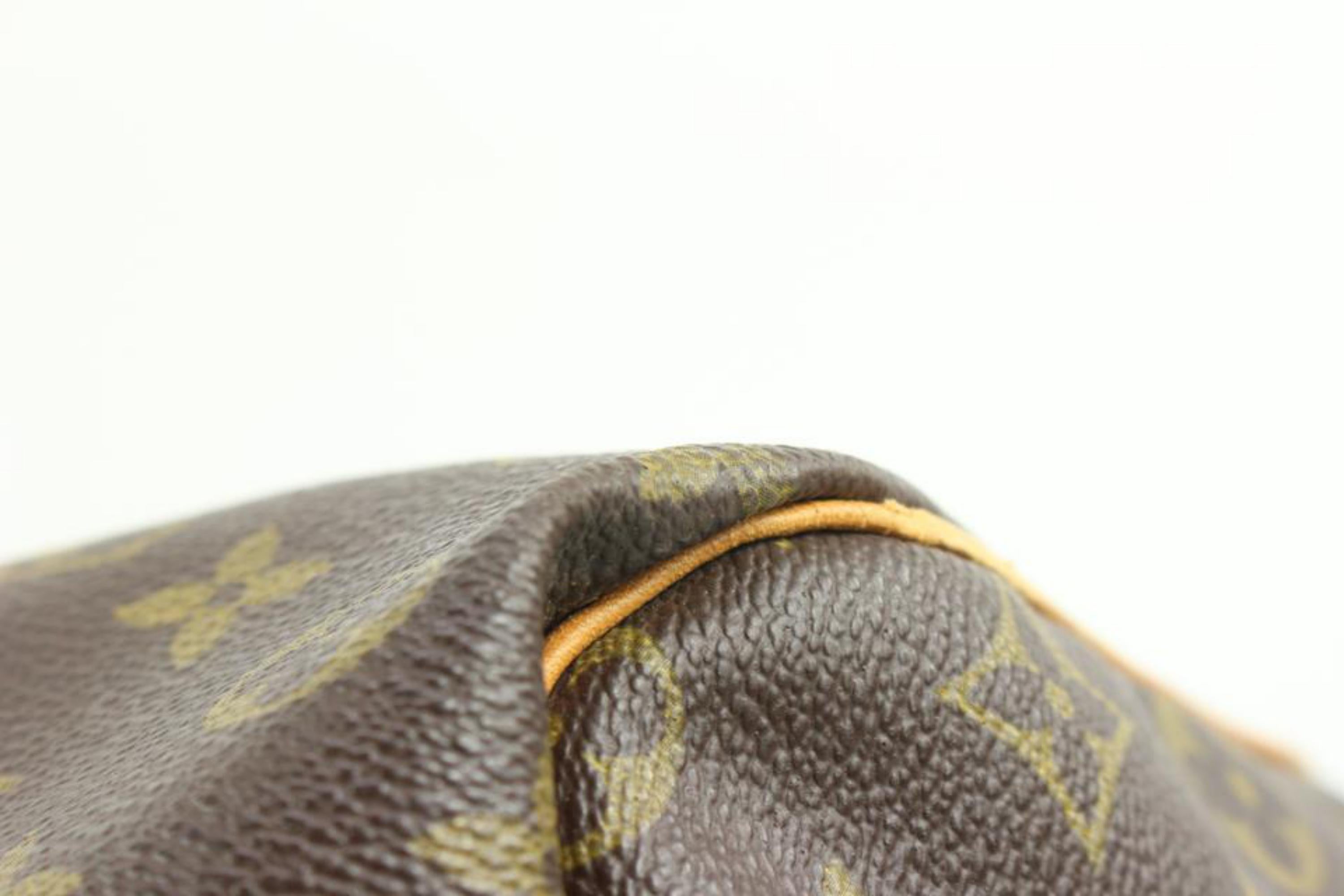 Louis Vuitton Large Monogram Keepall Bandouliere 60 Duffle Bag with Strap 121lv4 4