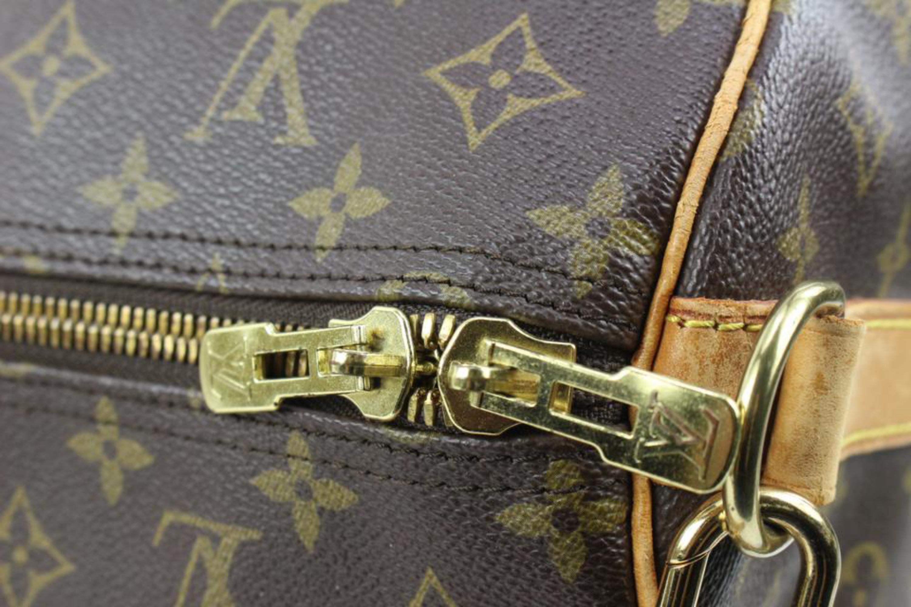 Women's Louis Vuitton Large Monogram Keepall Bandouliere 60 Duffle Bag with Strap 121lv4