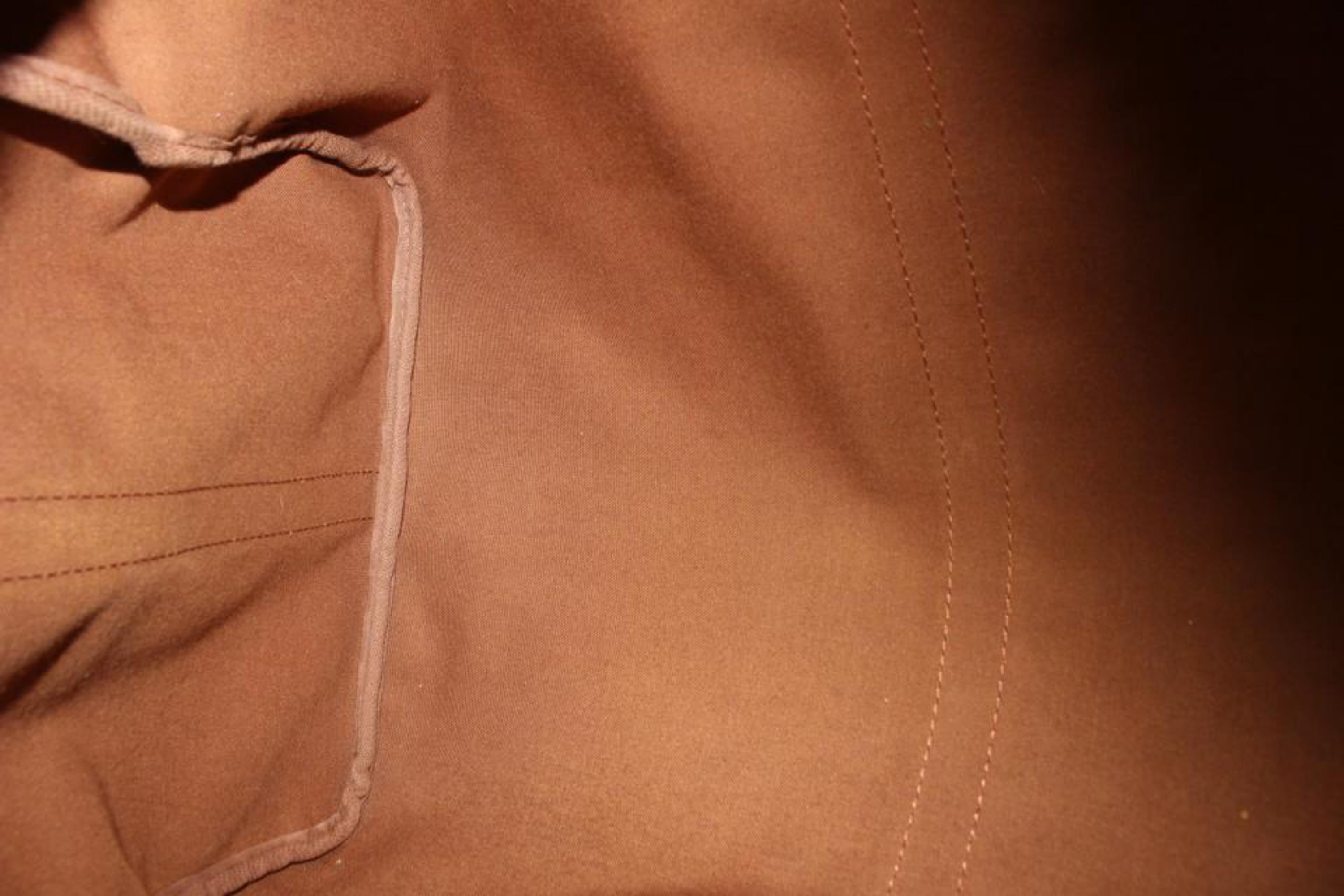 Louis Vuitton Large Monogram Keepall Bandouliere 60 Duffle Bag with Strap 121lv4 2