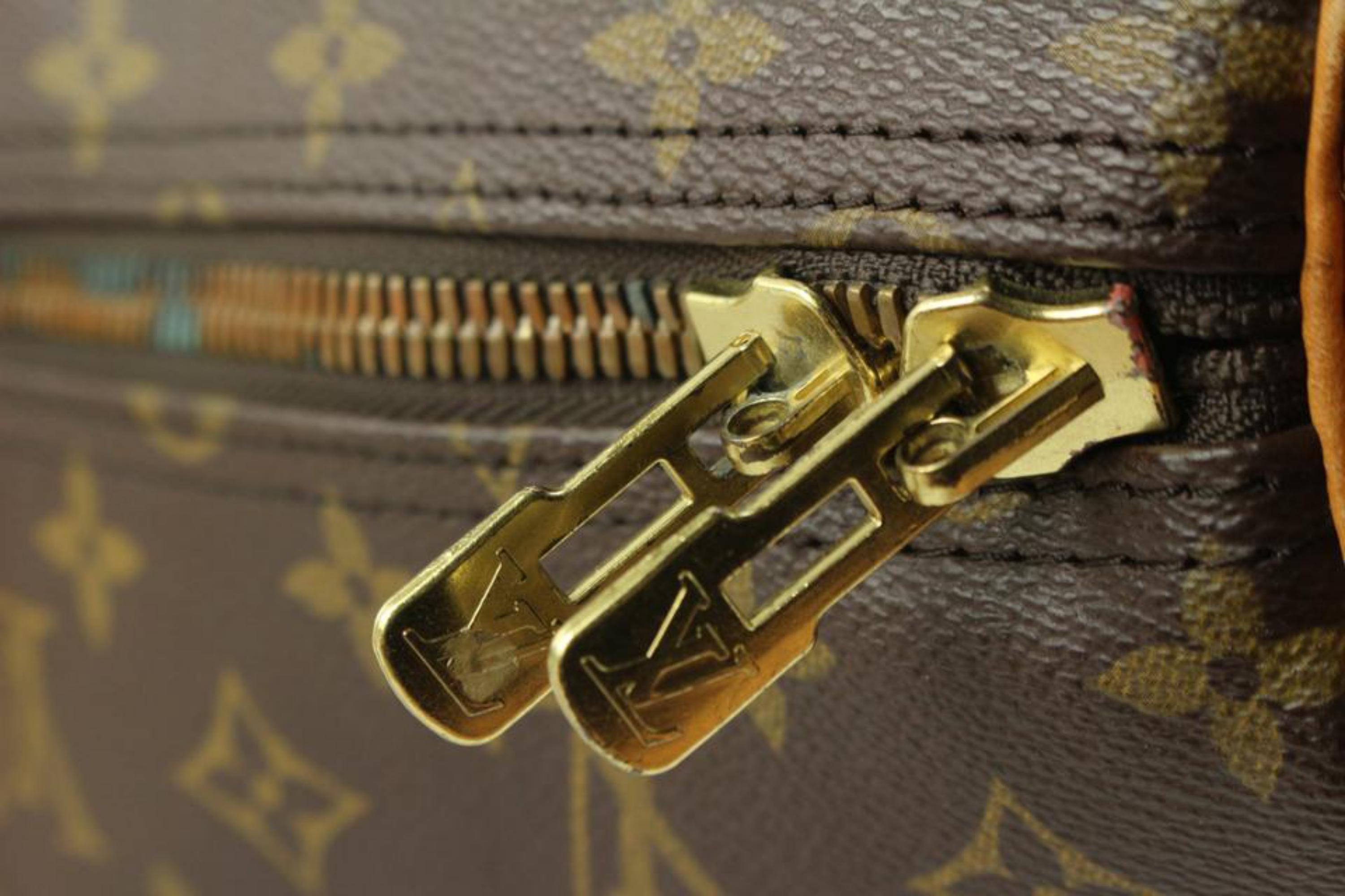 Louis Vuitton Large Monogram Keepall Bandouliere 60 Duffle with Strap 110lv55 For Sale 3