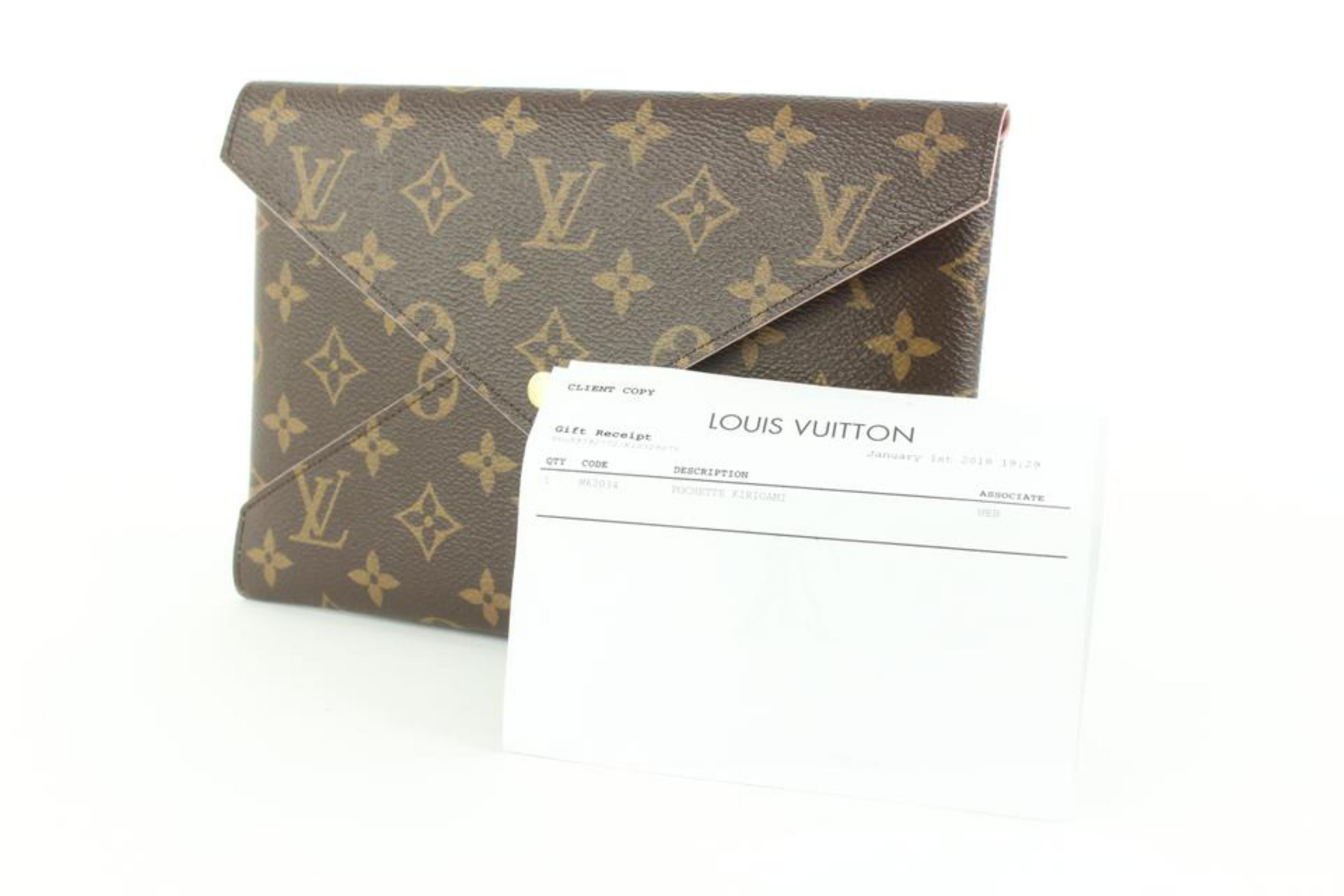 Louis Vuitton Large Monogram Kirigami GM Pochette Envelope Clutch 1231lv28 4