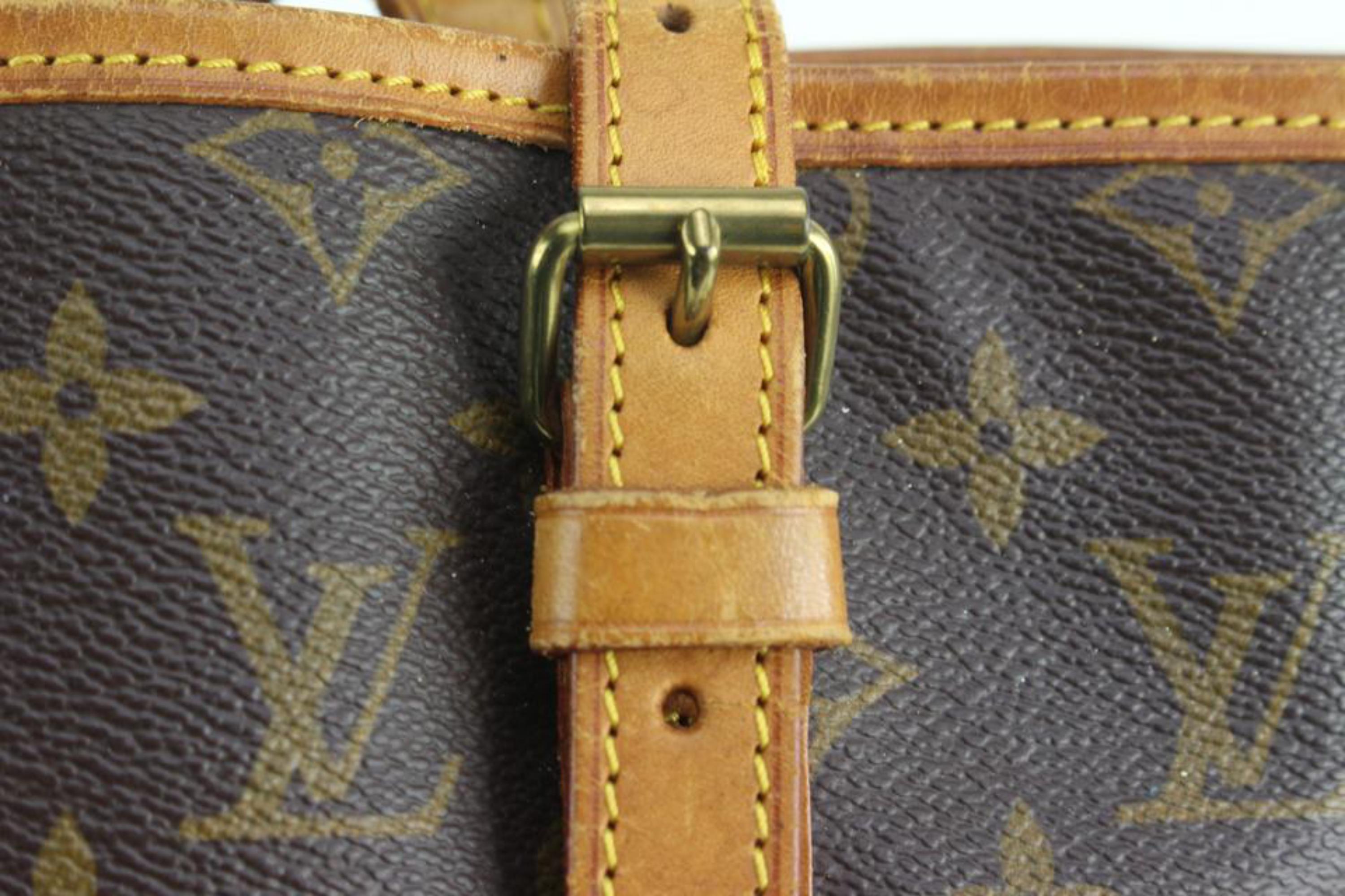 Louis Vuitton Large Monogram Marais Bucket GM Tote Bag 1224lv28 at 1stDibs lv marais bucket