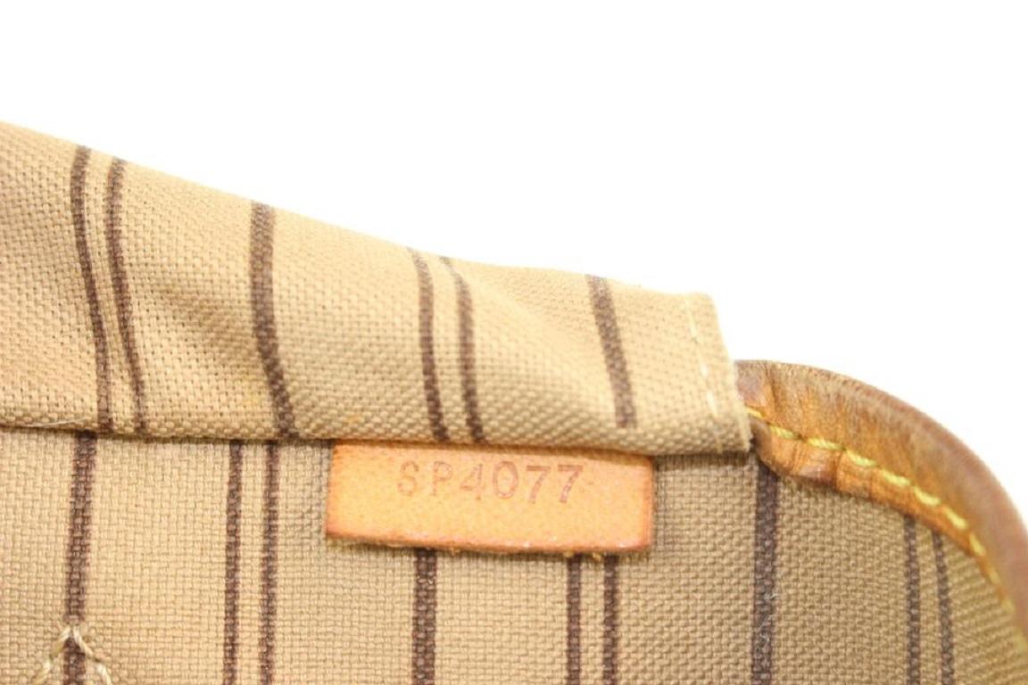 Gray Louis Vuitton Large Monogram Neverfull GM Tote Bag 1019lv26 